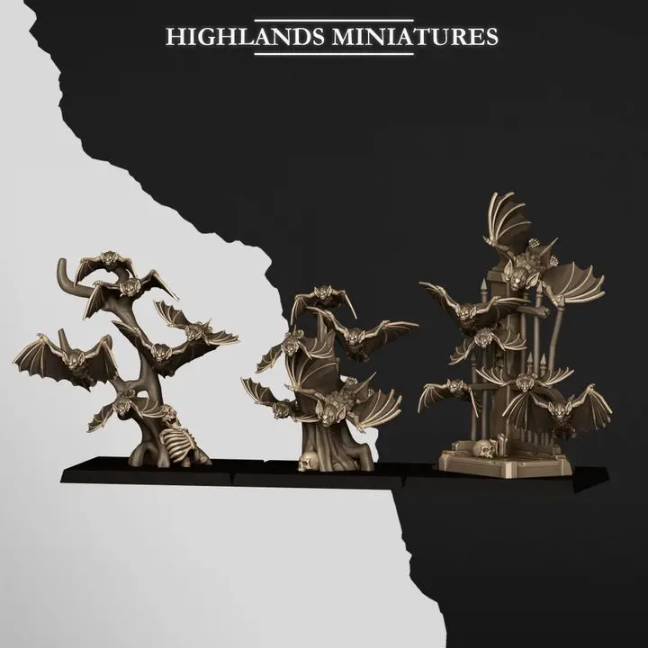 Highlands Miniatures - Nuées de Chauve-souris