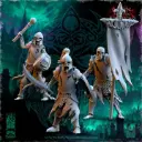 The Beholder miniatures- Vampires - Legion guerriers Etat major complet