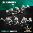 White angel - Hommes lezards -  Crocogator armes lourdes