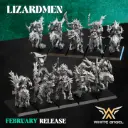 White angel - Hommes lezards -  Cavaliers lances