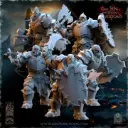 The Beholder miniatures- Orc - Guerriers orc Nestah Armes de base boucliers