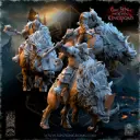 The Beholder miniatures- Orc - Guerriers orc Nestah sur sanglier masse