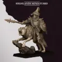 Highlands Miniatures - Nains corrompus - Hero hogobelin sur loup