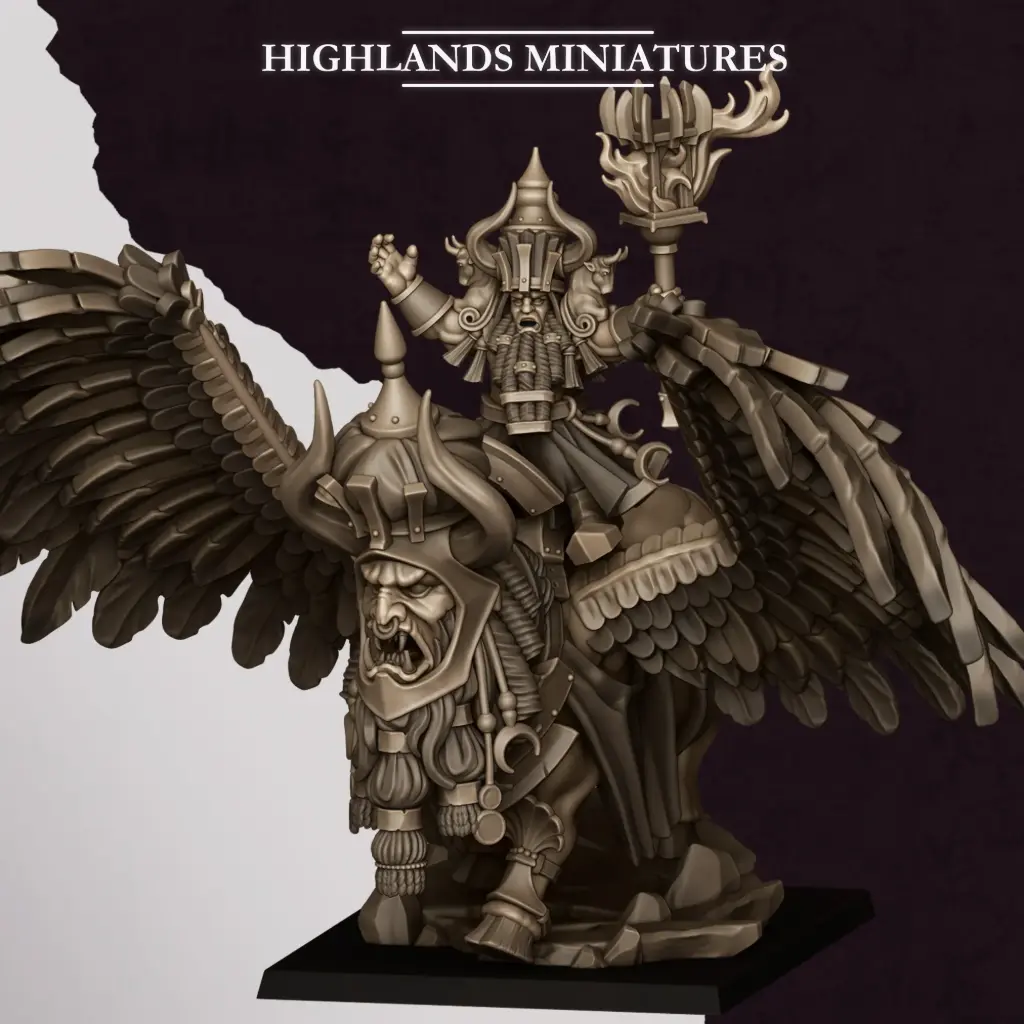 Highlands Miniatures - Nains corrompus - Lamassu
