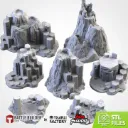Txarli - Décors Fantasy - Volcans Basaltiques