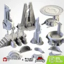 Txarli - Décors Science Fiction - Batiments Xenos 03