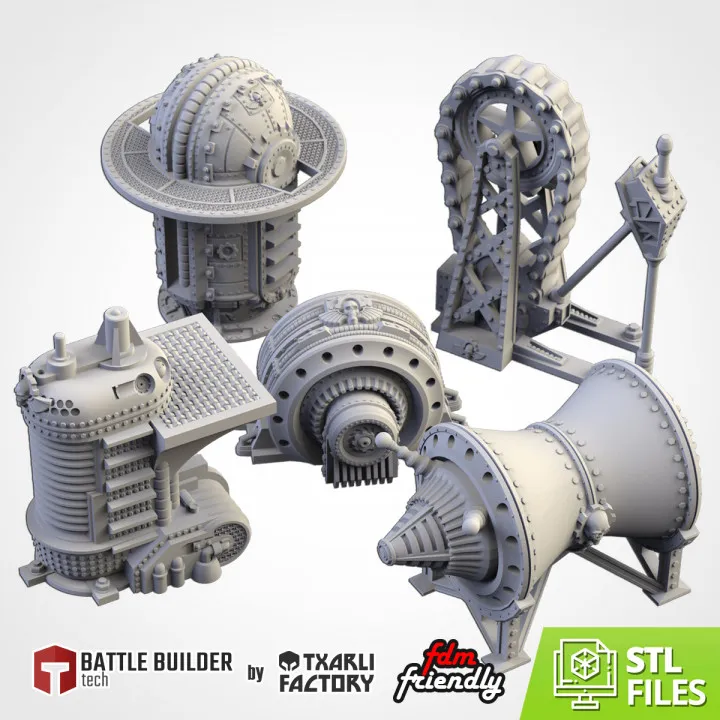Txarli - Décors Science Fiction - MECHANICAL SECTOR