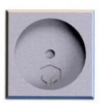Adaptateurs individuels 25mm ronds vers 40/40 carrés