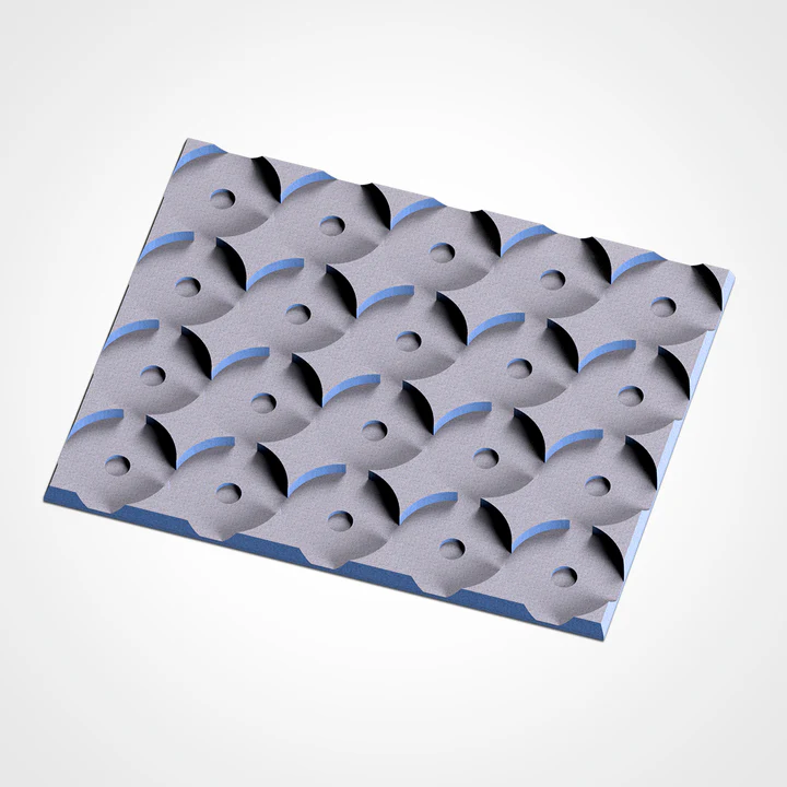 Plateaux de mouvement adaptateur 25mm rond vers 25/25 (taille au choix)