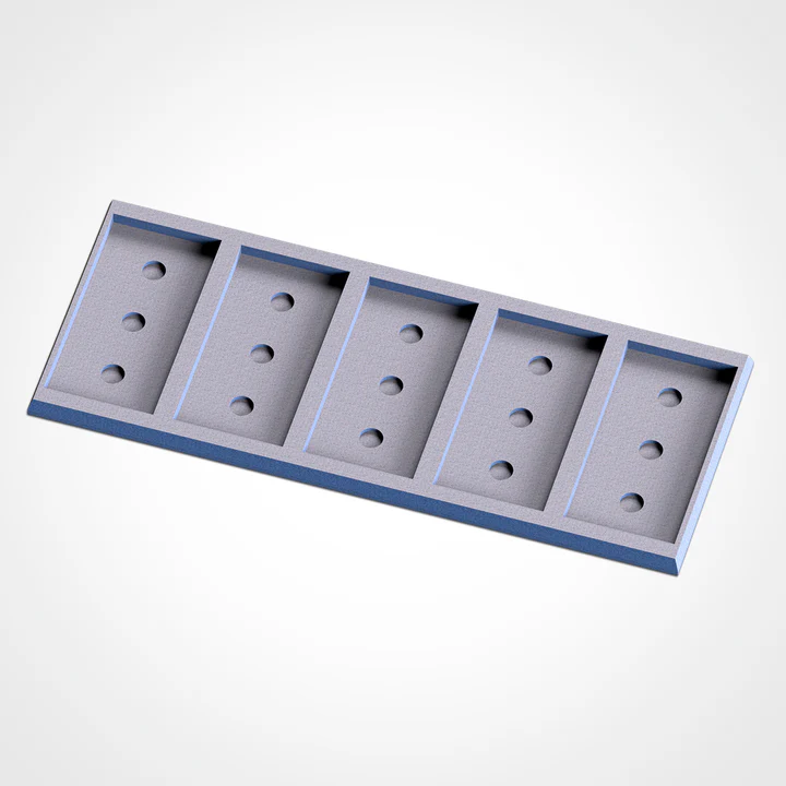 Plateaux de mouvement pour socles 25/50 vers 30/60 (taille au choix) (4x1)