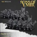 Highlands Miniatures - Rangers nains avec lances