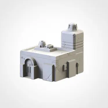 Txarli - Décors Science fiction - Bâtiments désertiques