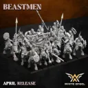 White angel - Hommes-bêtes - Infanterie légère Lances + bouclier