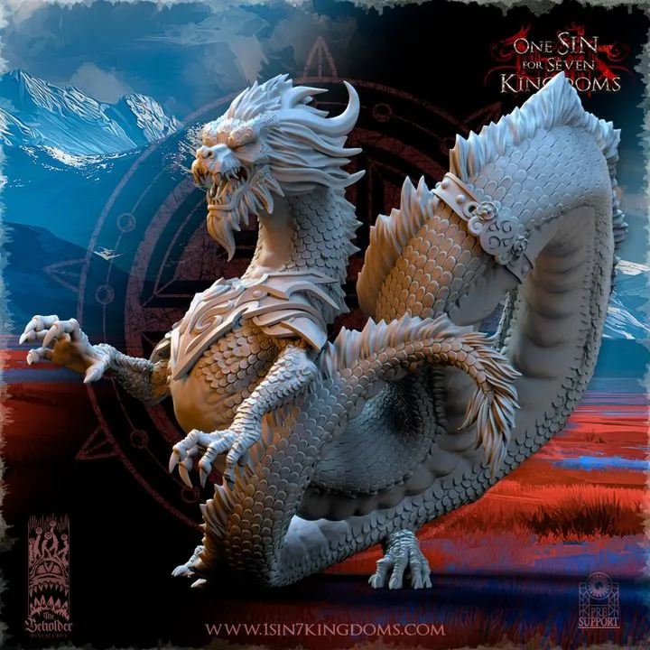 The Beholder miniatures- Astarii - Princesse éternelle version Dragon