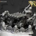 Highlands Miniatures - Artillerie naine - Canon Orgue
