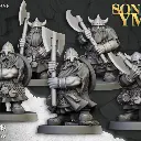 Highlands Miniatures - Guerriers nains arme à deux mains