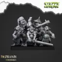 Highlands Miniatures - Nuées de goblins des steppes - 