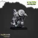 Highlands Miniatures - Shaman gobelin des steppes