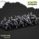 Highlands Miniatures - Gobelin des steppes avec arcs