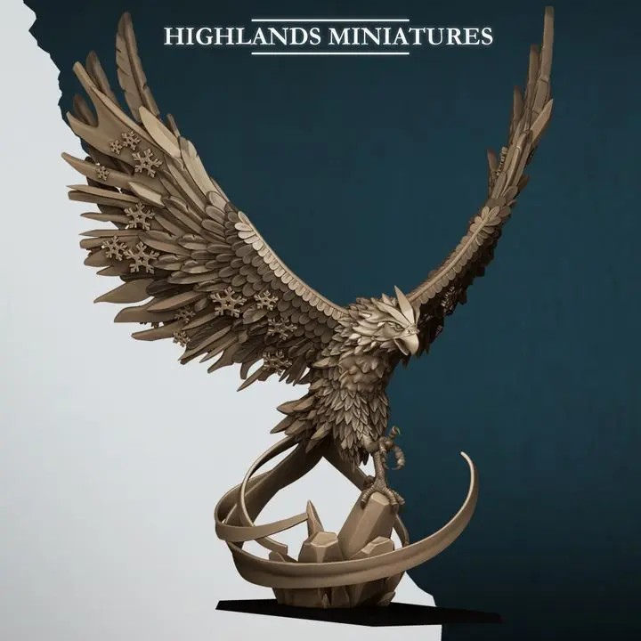 Highlands Miniatures - Phoenix de givre Haut elfe 