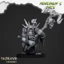 Highlands Miniatures - shaman orc 1