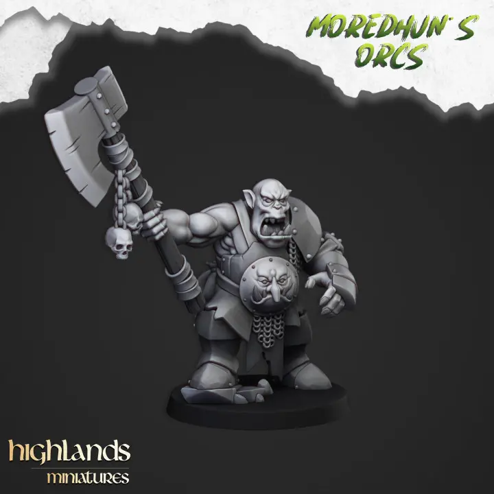 Highlands Miniatures - Borgok Skullcrusher