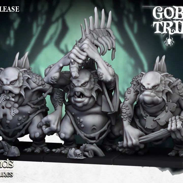 Highlands Miniatures - Trolls des marais