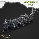Highlands Miniatures - Orc sauvages archers