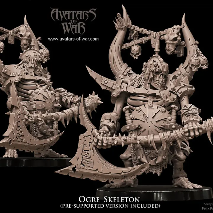 Avatars of War - Ogre squelette
