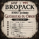 BROPACK GUERRIERS DU CHAOS 1000 POINTS (Loups de mer)