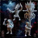 The Beholder miniatures- Gobelins - Etat major complet gobelins de la jungle