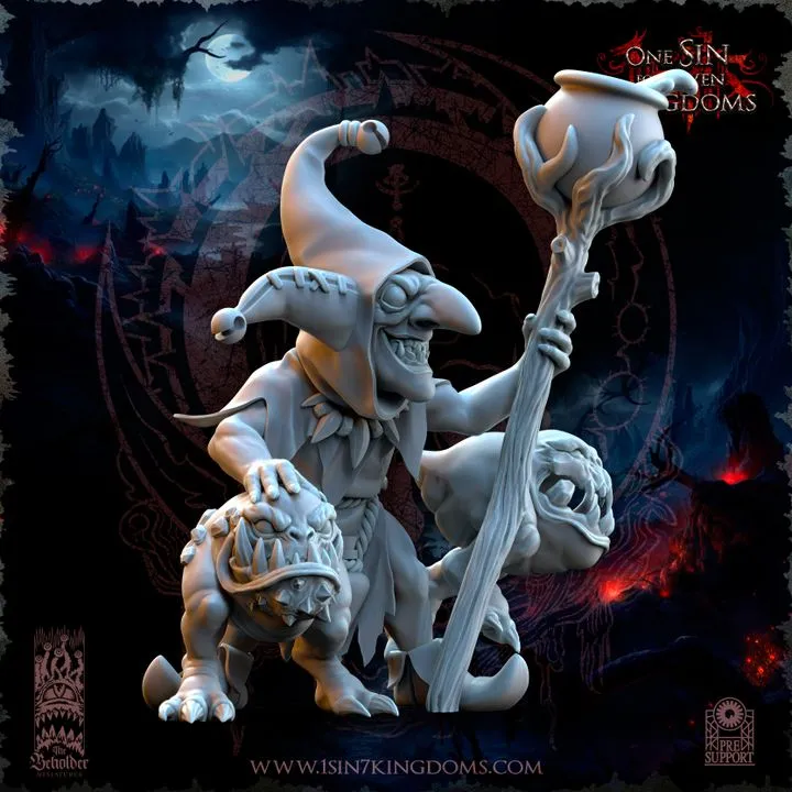 The Beholder miniatures- Gobelins - Sorcier 4