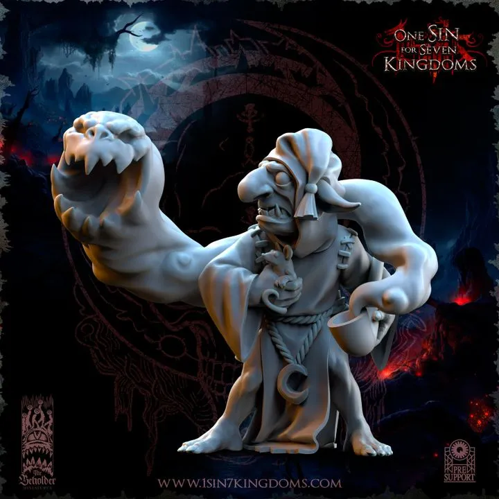 The Beholder miniatures- Gobelins - Sorcier 5