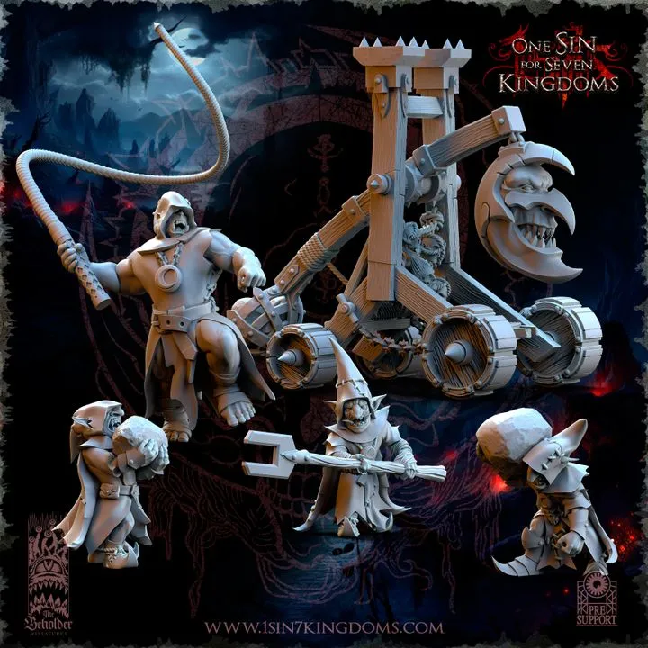 The Beholder miniatures- Gobelins - Catapulte