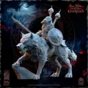 The Beholder miniatures- Gobelins - Chef gobelin sur loups géant