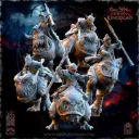 The Beholder miniatures- Gobelins - Gobelins sur kavehorreur lances boucliers