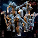 The Beholder miniatures- Gobelins - Trolls de pierre X5