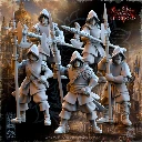 The Beholder miniatures- Empire - Infanterie hallebarde