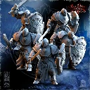 The Beholder miniatures- Stormwolves - Guerriers Epées boucliers