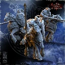The Beholder miniatures- Stormwolves - Chevaliers montés avec lances et boucliers