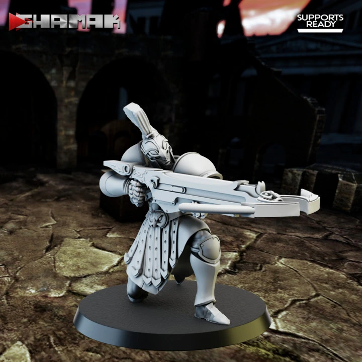 Ghamak - Spartans - Arbalétrier lourd 1 (Socle carré, 28mm)