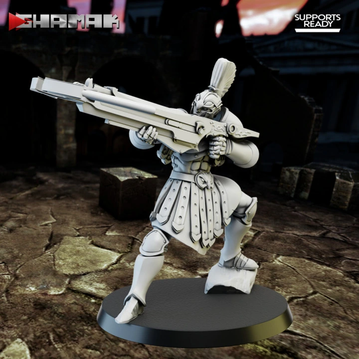 Ghamak - Spartans - Arbalétrier lourd 2 (Socle carré, 28mm)