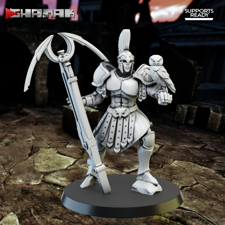 Ghamak - Spartans - Arbalétrier lourd 4 (Socle carré, 28mm)