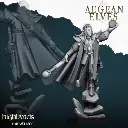 Highlands Miniatures - Hauts elfes Mage à pied