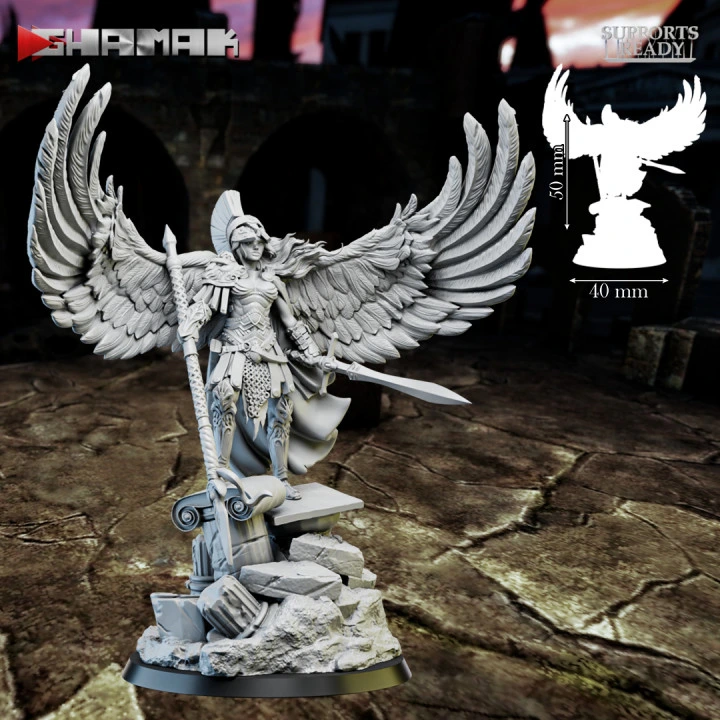 Ghamak - Spartans - Hero (Socle carré, 28mm)