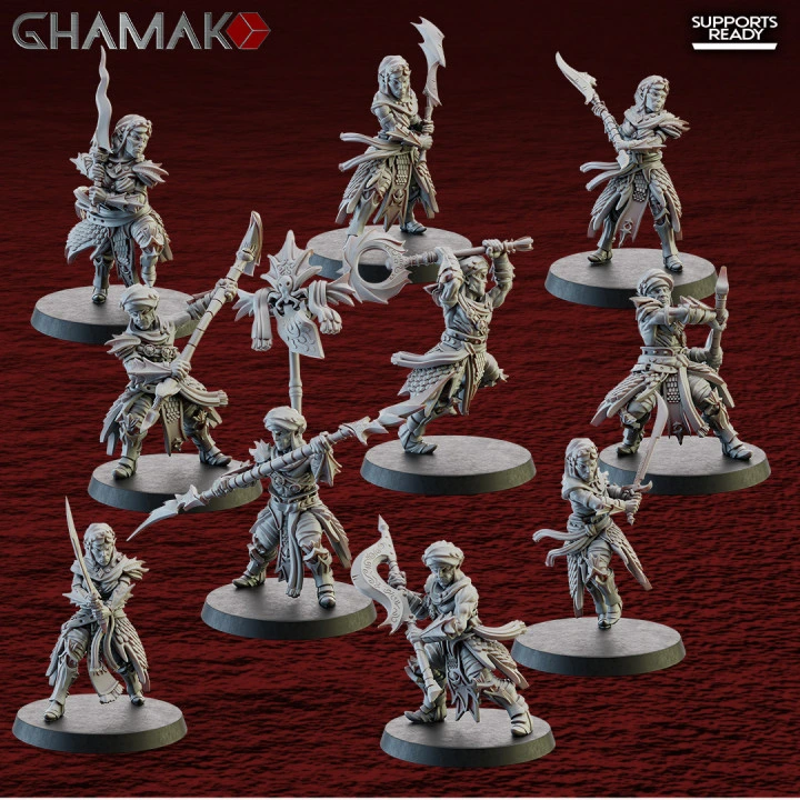 Ghamak - Fantasy - Abyss - Hunters of the Abyss (x10)