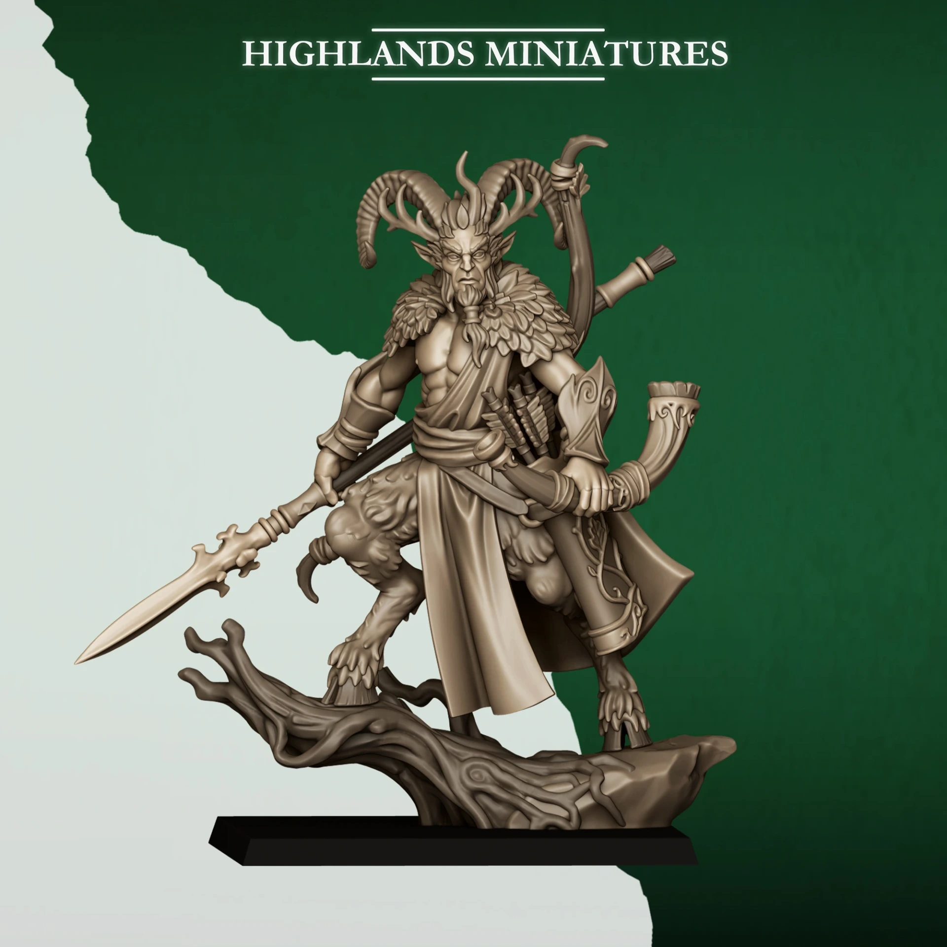 Highlands Miniatures - Elfes des bois - Faune