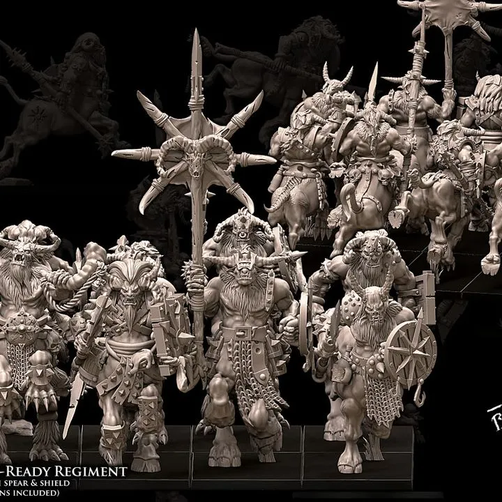 Avatars of War - Régiment de Centaures Battle ready