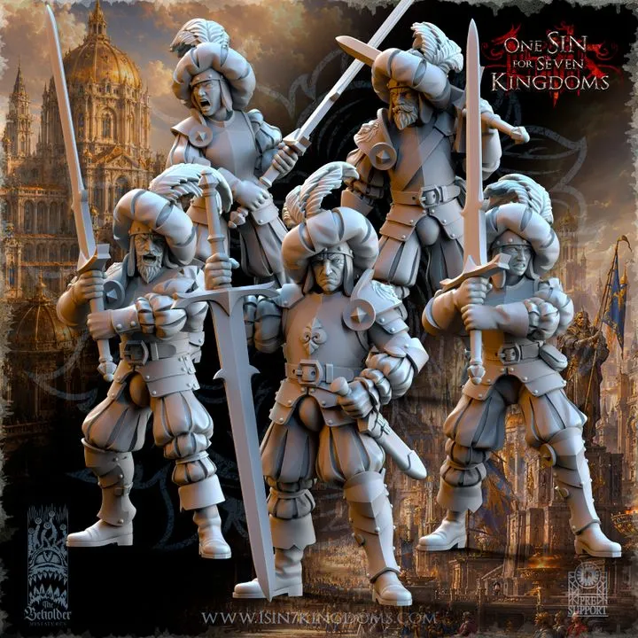 The Beholder miniatures- Empire - Grandes lames