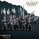 Highlands Miniatures - Hauts elfes gardes hallebardes